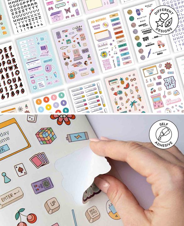 Produktbild I Am Creative Planner Stickerbook II (24 Sticker)