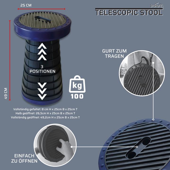 Image du produit Starlyf Telescopic Stool
