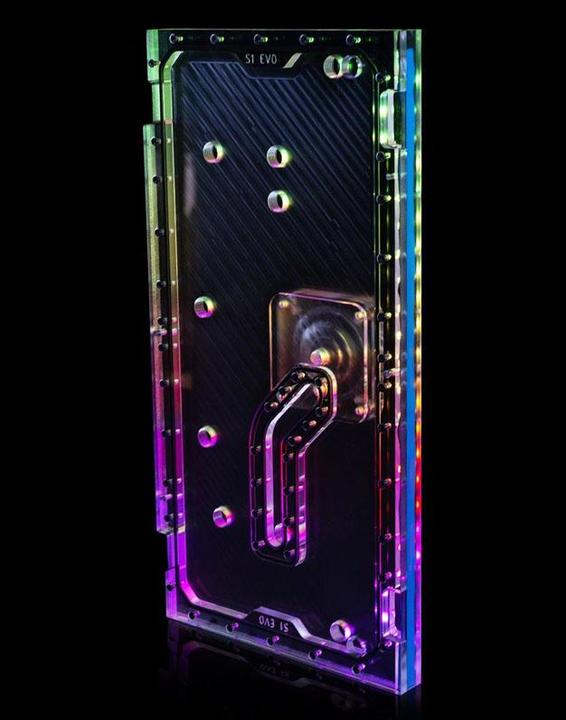 Produktbild Stealkey Customs Lian Li 011D Evo S1 EVO Distroplate D5/DDC, ARGB - Acryl