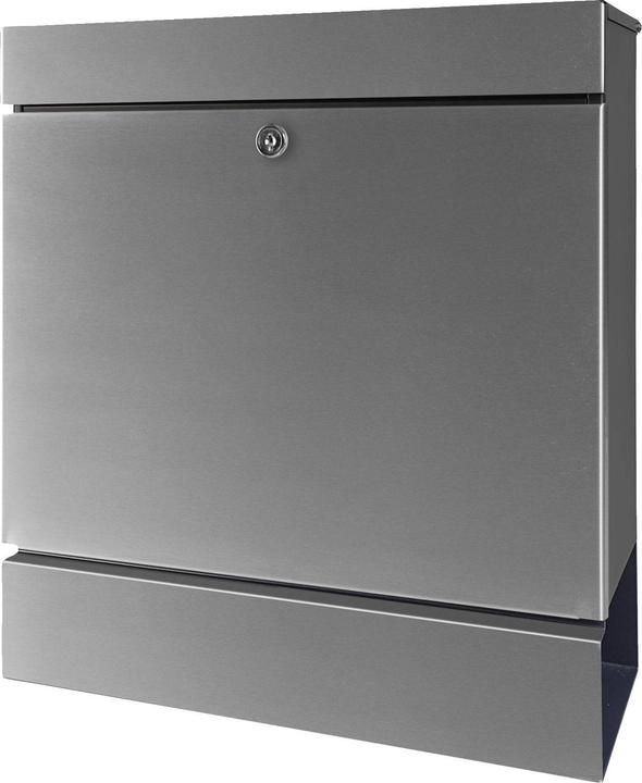 Produktbild Burg Wächter 42010 SEATTLE 3848 Ni Briefkasten Edelstahl (rostfrei) Edelstahl Schlüsselschloss