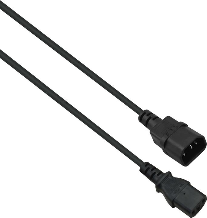 Produktbild Helos Spannungsversorgungs-Verlängerungskabel (3 m, C14, C13)