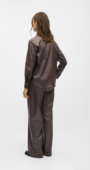 Produktbild Object Kunstleder Hemd (34)