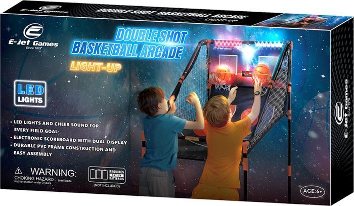 Produktbild ET Toys Electronic Arcade Game Basketball Double shot