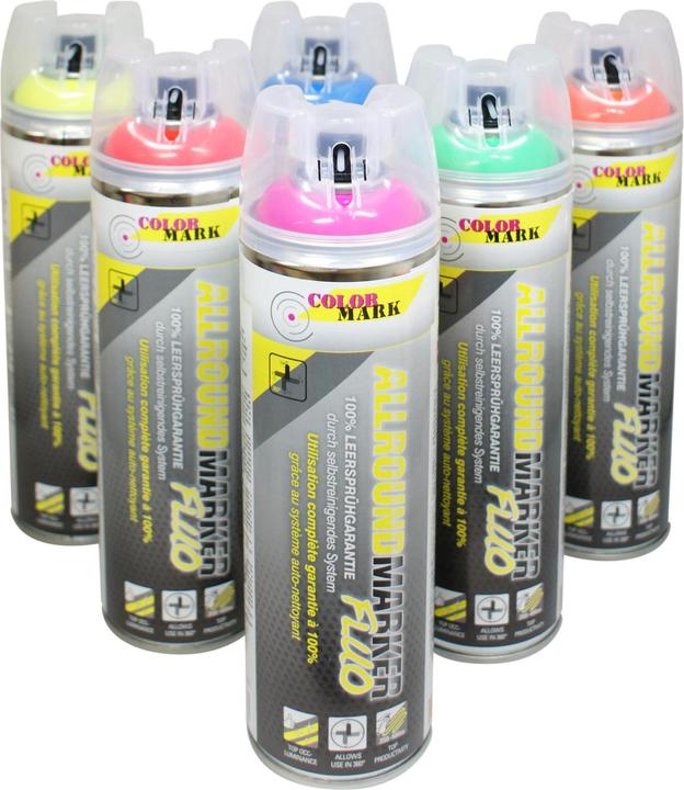 Produktbild Colormark Markierspray (Leuchtrot, 0.50 l)