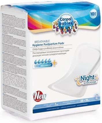 Actual product image Canpol Postpartum Pads Night (10 x)