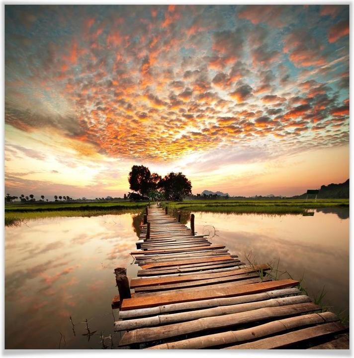 Image du produit Trenddeko De l'autre côté - carré (40 x 40 cm)