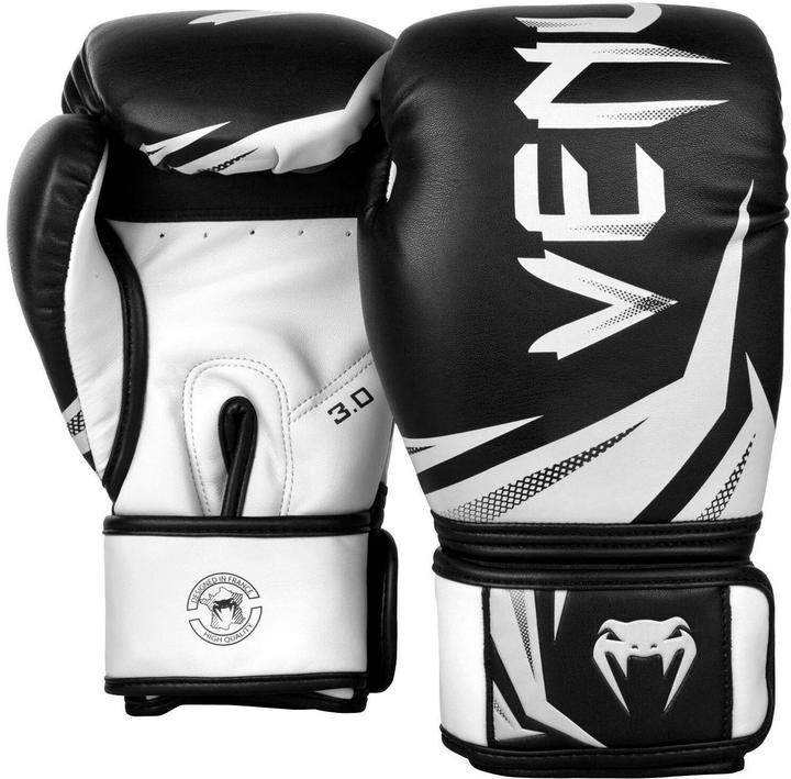 Image du produit Venum Gants de boxe Challenger 3.0 - noir/blanc (12 OZ, Taille unique)