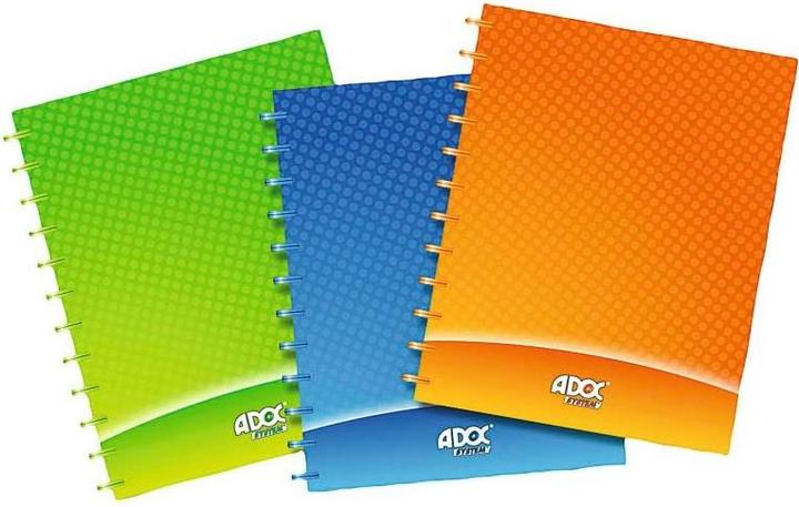 Produktbild Adoc Heft Alba 5x5.sortiert (A5, Kariert)