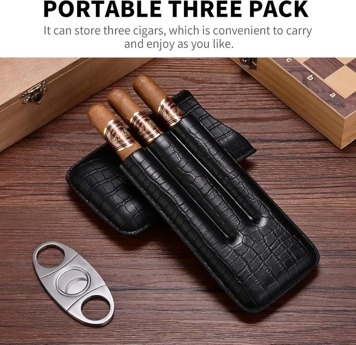 Actual product image Cigarloong Zigarrenetui Set