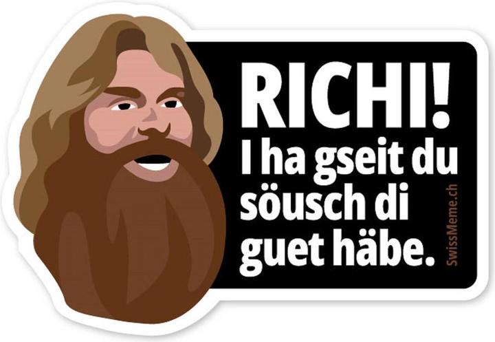 SwissMeme Richi! Sticker