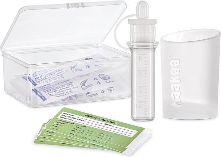 Actual product image Haakaa Silicone Colostrum Collector Feeding Pack (pre-sterilised) - 6pcs