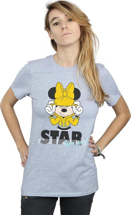Actual product image Disney Womens/Ladies Mickey Mouse Star You Are Cotton Boyfriend T-Shirt (S)
