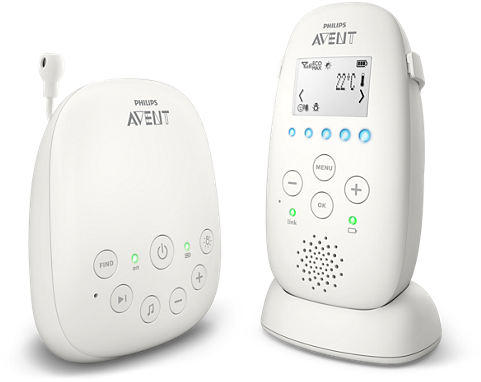 Philips Avent Dect SCD723/26 (Baby Monitor Audio, 330 m)