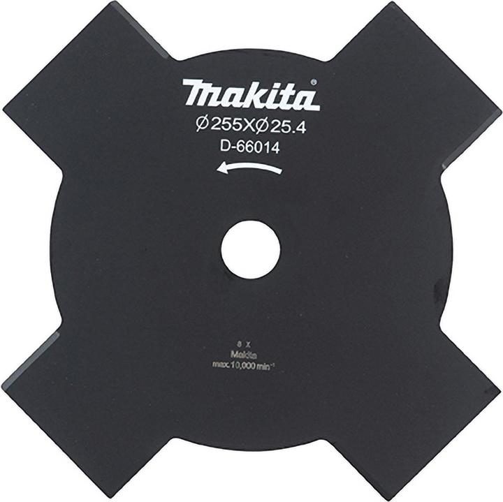 Image du produit Makita Lame de frappe à 4 dents 255x25,4mm (Herbicide, Lawn mower blades + replacement blades garden machinery)