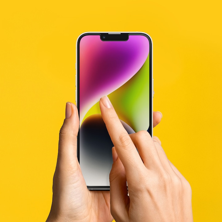 Produktbild OtterBox Alpha Glass antimikrobiell (1 Stück, Apple iPhone 13, Apple iPhone 13 Pro, Apple iPhone 14)