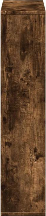 Actual product image vidaXL Bookcase Room divider Standing shelf File shelf Office shelf Smoked oak shelf (63 x 20 x 90 cm)