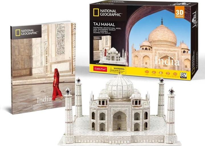Immagine prodotto Cubicfun CUBIC FUN NATIONAL GEOGRAPHIC 306-DS0981 PUZZLE 3D - TAJ MAHAL (87 pezzi)