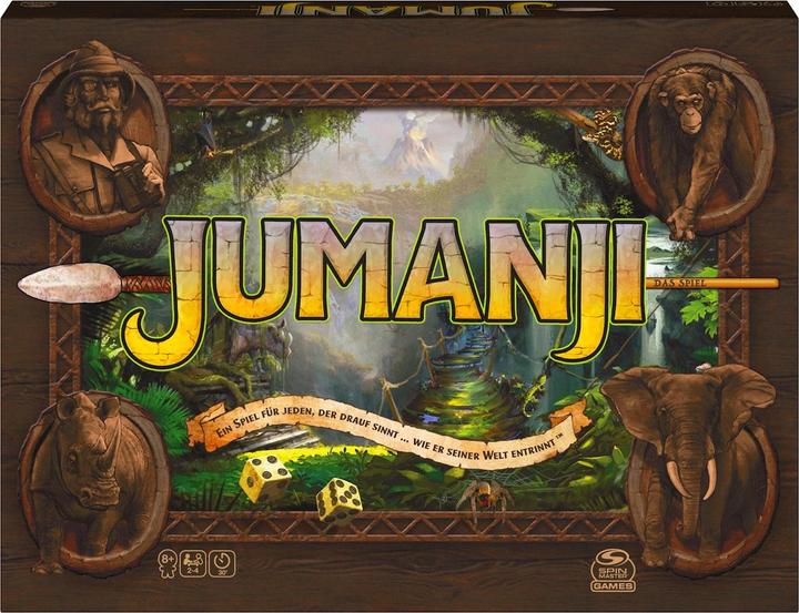 Produktbild Spin Master Jumanji (Deutsch, 2 - 4 Spieler)