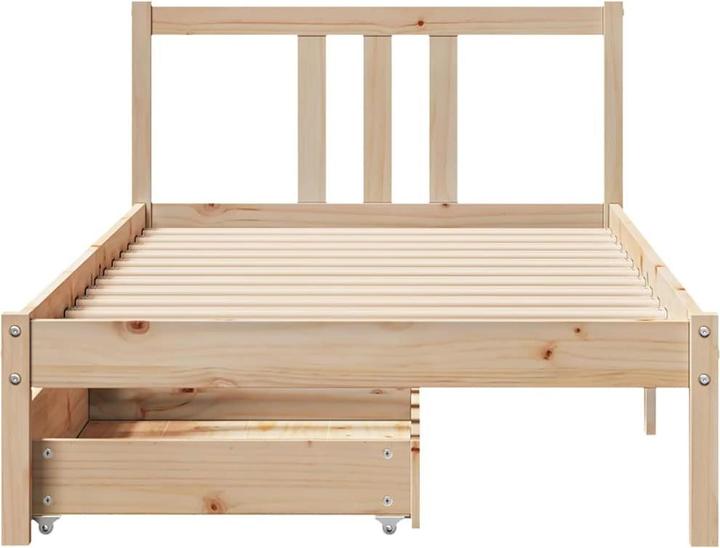 Produktbild vidaXL Bettrahmen (75 x 190 cm)