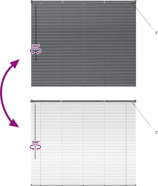 Produktbild vidaXL Balkenjalousien (130 x 160 cm)