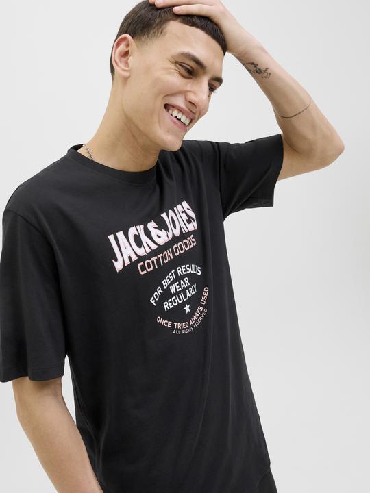 Produktbild Jack & Jones Gedruckt Rundhalsausschnitt T-shirt T-shirt (XS)