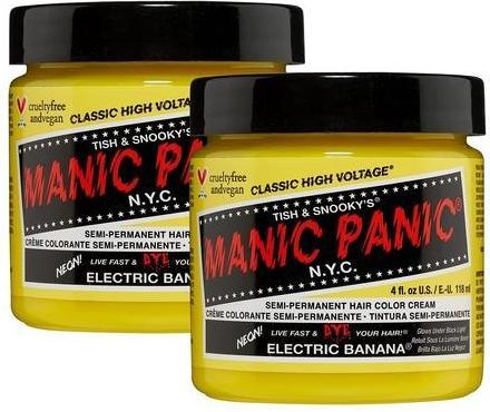Actual product image Skybound Electric Banana Classic Creme Vegan Cruelty Free Yellow Semi Permanent Hair Dye 118ml (Electric Banana)