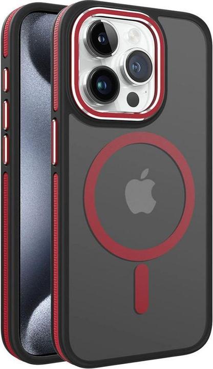 Produktbild iLike iPhone 14 DUAL METAL FRAME MAGSAFE CASE (Apple iPhone 15 Pro Max)