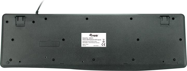 Actual product image equip Wired USB Keyboard (DE, Cable)