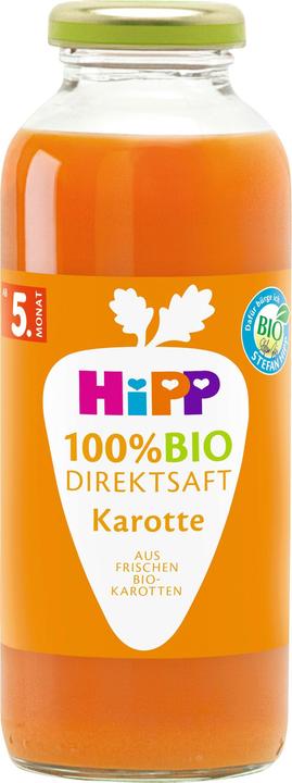 Hipp 100% Bio-Direktsäfte Karotte, 0,33l