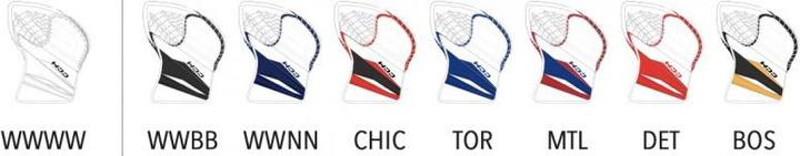 Image du produit CCM AXIS F9 INT Goalie Catcher (Blanc/Noir, Regular)