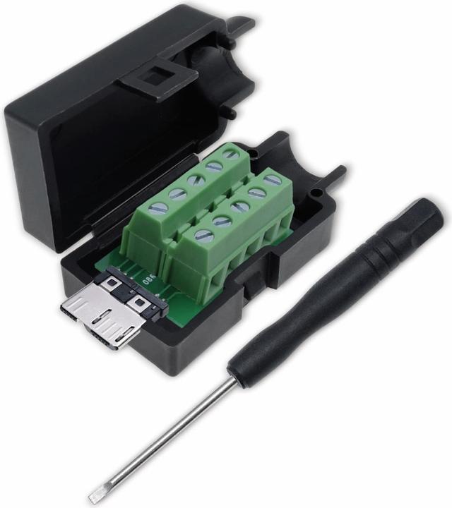 Produktbild Quadrios Micro-USB 3.0 Modular-Stecker Set, Typ B Stecker, gerade 2001C212 Inhalt: 1 St.