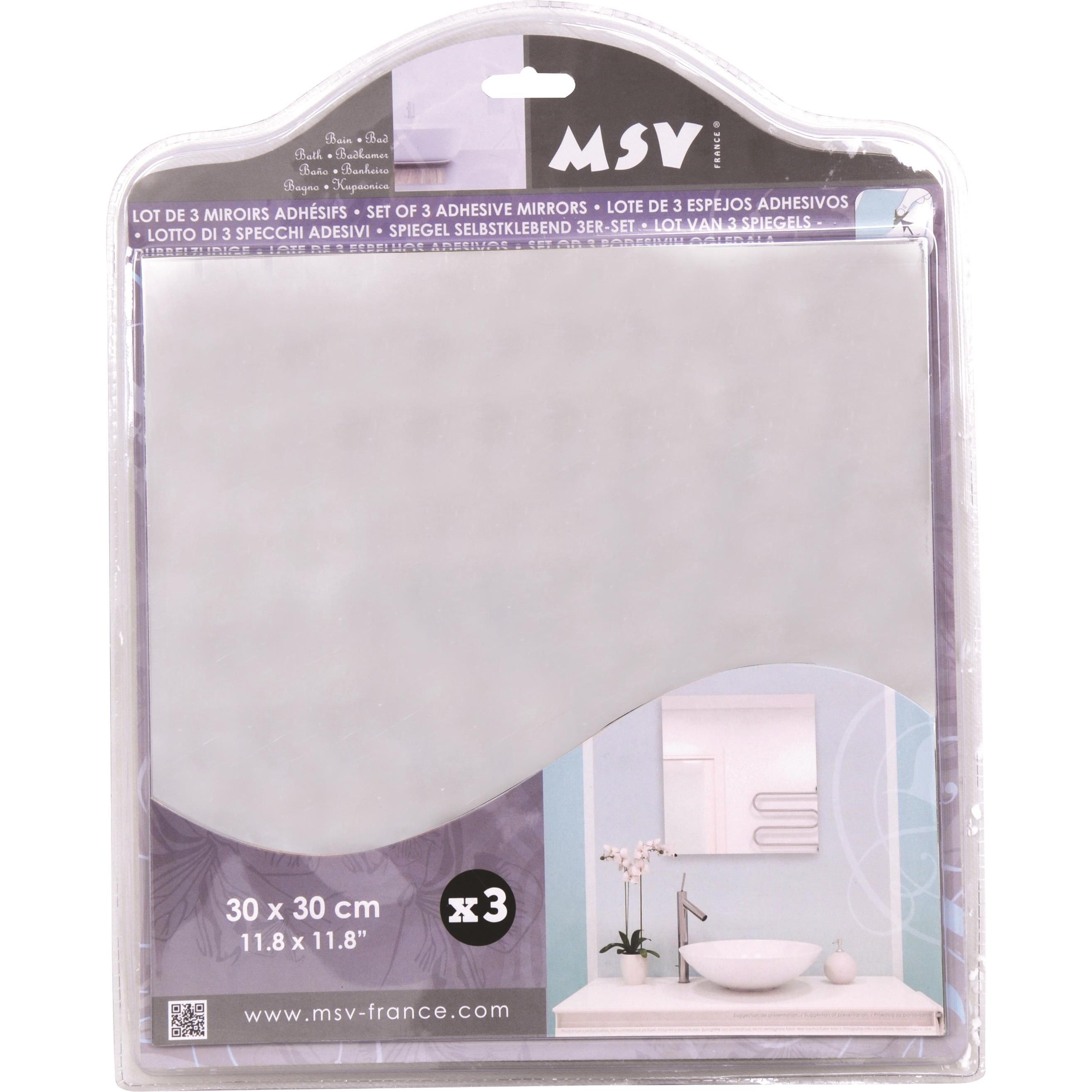 MSV, Specchio cosmetico, Klayv (30 x 30 cm)