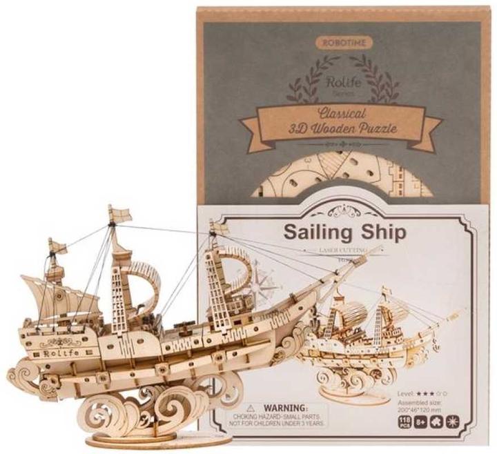 Produktbild Robotime Segelschiff