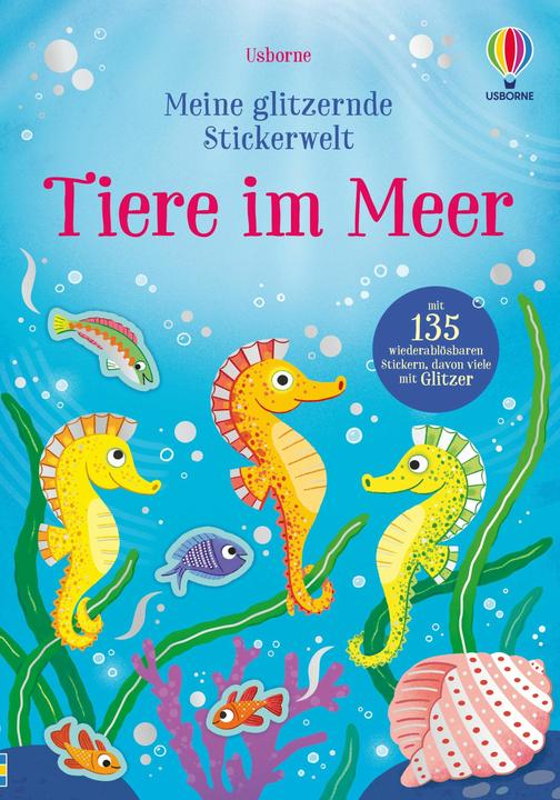 Image du produit Meine glitzernde Stickerwelt: Tiere im Meer