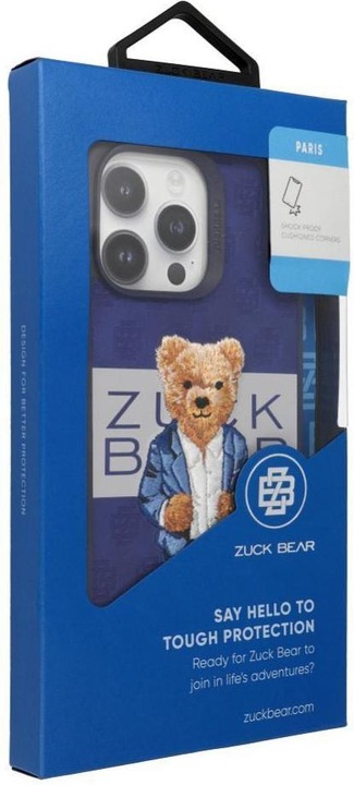 Produktbild OEM Headphone case Zuck Bear ZUCK BEAR case PARIS GENTLEMAN for IPHONE 16 Pro Max suit (Apple iPhone 16 Pro Max)