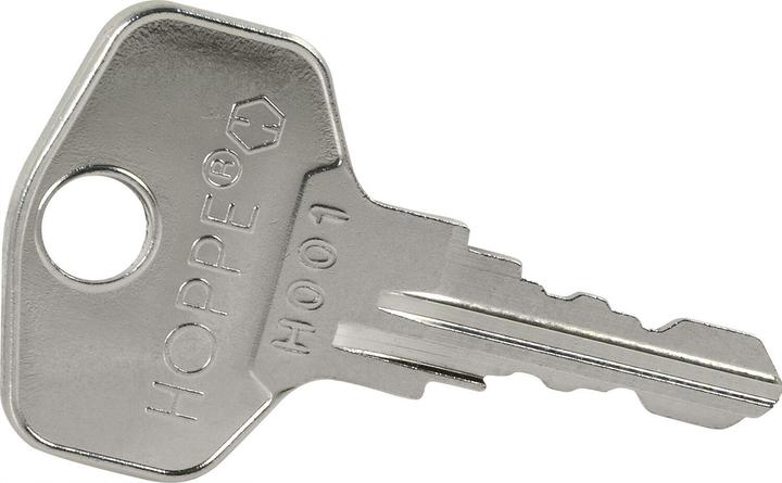Actual product image Hoppe Spare key, lock H001 (Door handle)