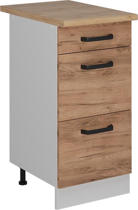 Gold power oak, White