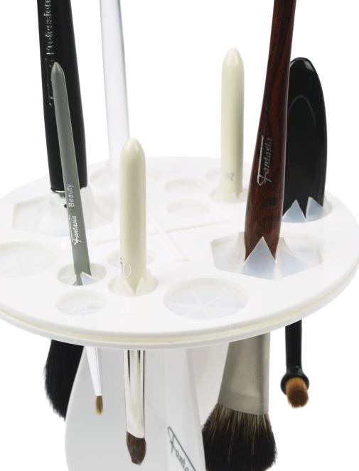 Immagine prodotto Supporto per pennelli rotondo bianco per 14 pennelli