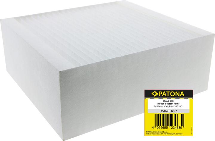 Actual product image Patona Vallox ValloPlus 350 filter set