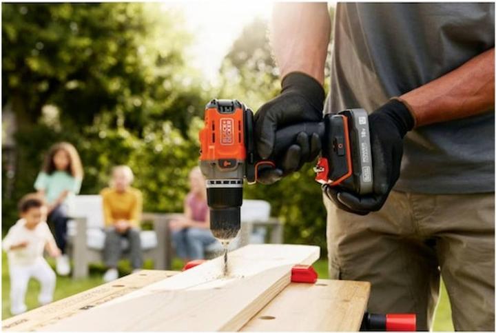 Produktbild Black & Decker Black&Decker Akku-Schlagbohrschr. 18V, ohne Akku BCD383XN