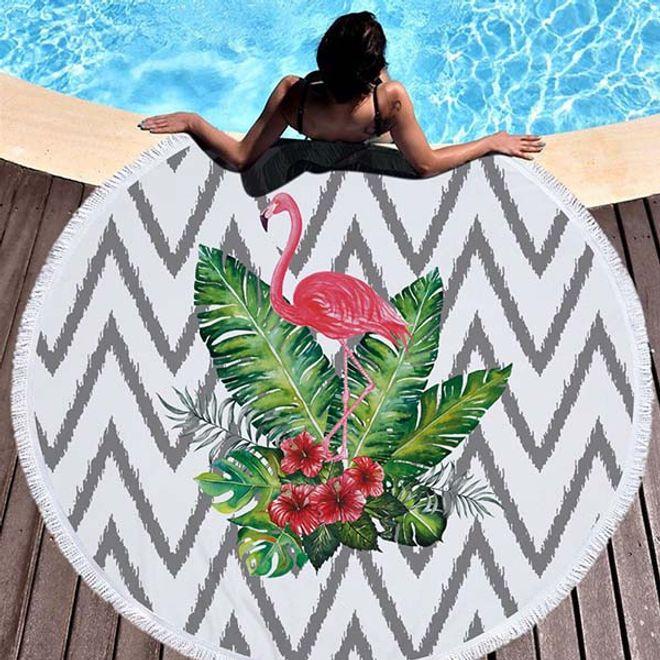 Produktbild MU Classic Rundes Strandtuch Roundie (Ø 150 cm)