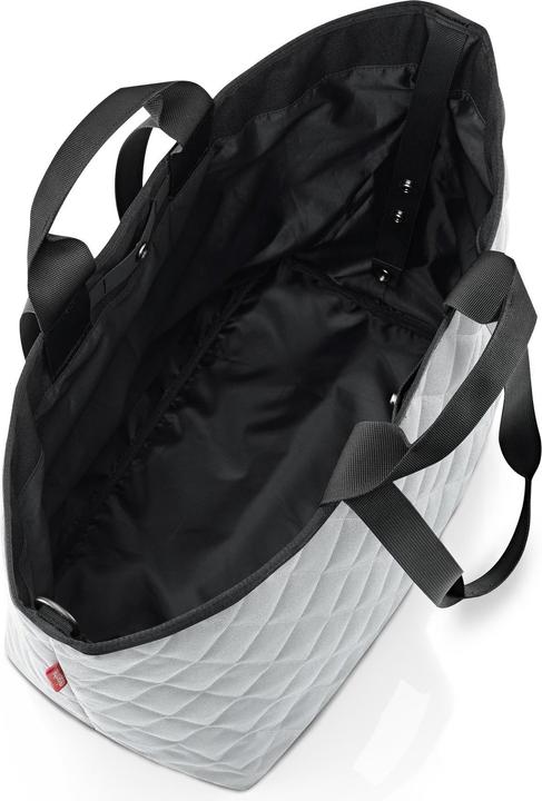 Produktbild reisenthel Tasche Classic ShopperXL Rhombus 26 l, Hellgrau