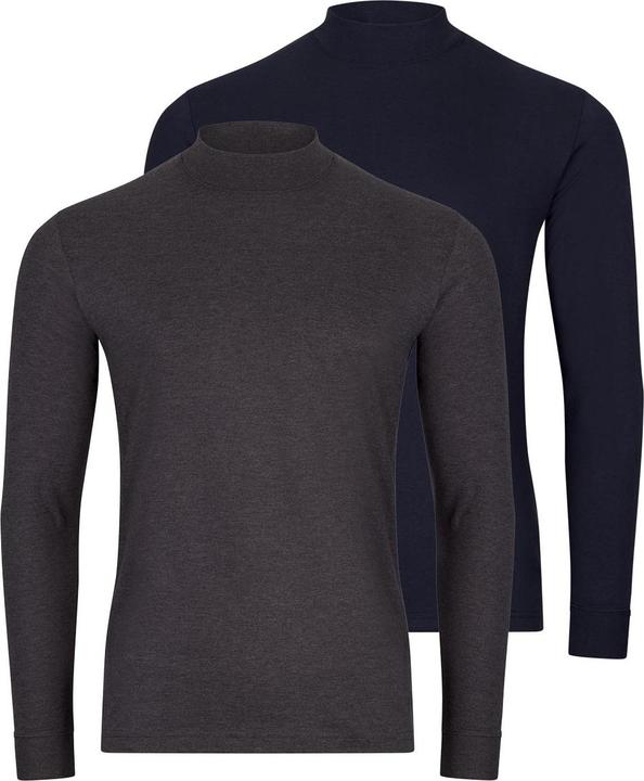 Produktbild Ragman 2er Pack Basic Langarmshirt (S)