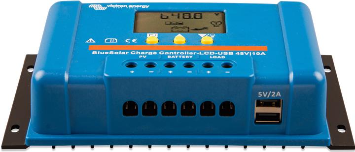 Image du produit Victron Energy Blue-Solar PWM-LCD&USB Régulateur de charge PWM 12 V, 24 V, 48V 30A