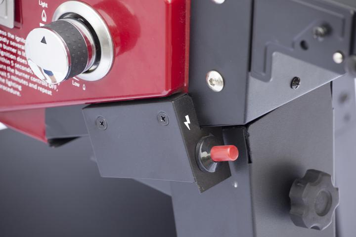 Produktbild Westfalia Tischgasgrill-Smoker DALLAS rot