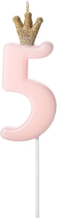 Partydeco Zahlenkerze 5 (1 x)