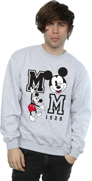 Produktbild Disney Mens Jump And Wink Mickey Mouse Sweatshirt (XL)