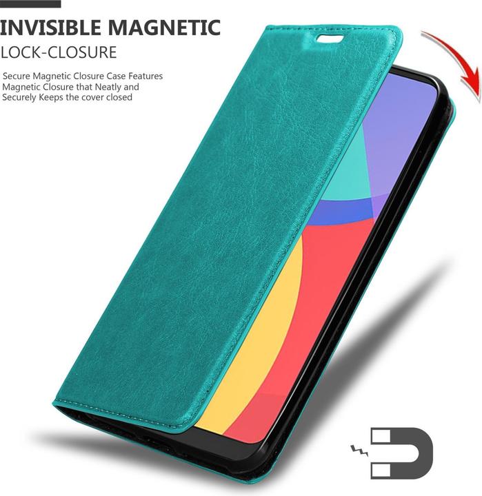 Produktbild Cadorabo Book Invis. Magnet Hülle (Alcatel 1S (2021))
