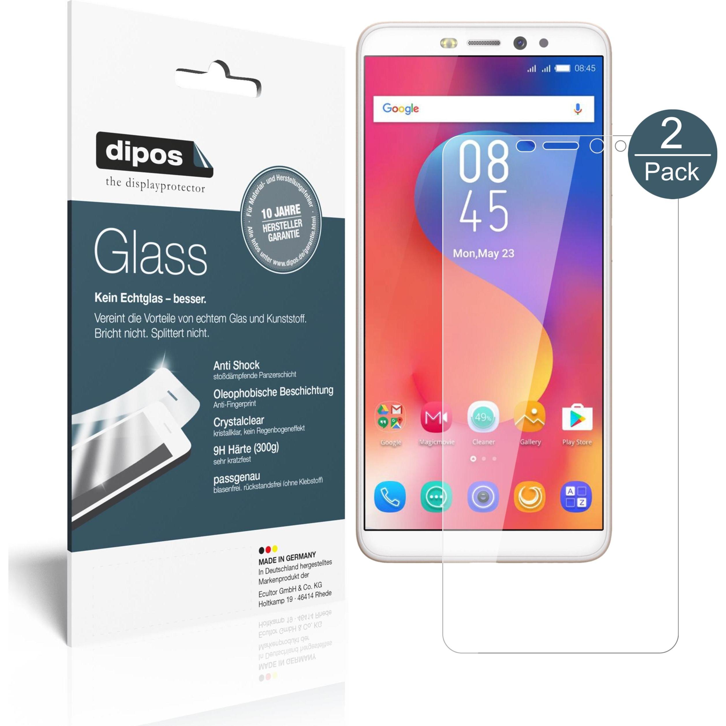 Thumbnail - Dipos Displayschutz Anti-Shock (1 Stück, Infinix Hot S3), Smartphone Schutzfolie, Transparent