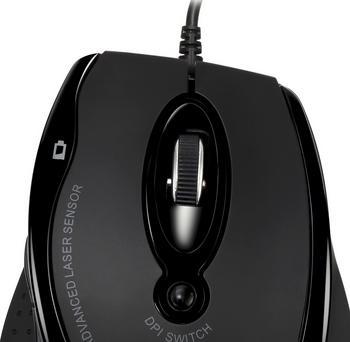 Actual product image Adesso Desktop Ergonomic Optical Mouse (Cable)
